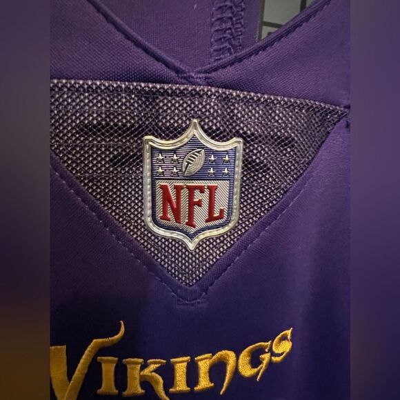 NIKE Minnesota Vikings BRADFORD #8 Jersey Man’s size L - Picture 11 of 13